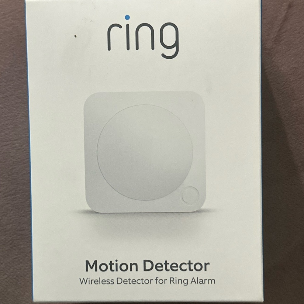 Ring motion detector